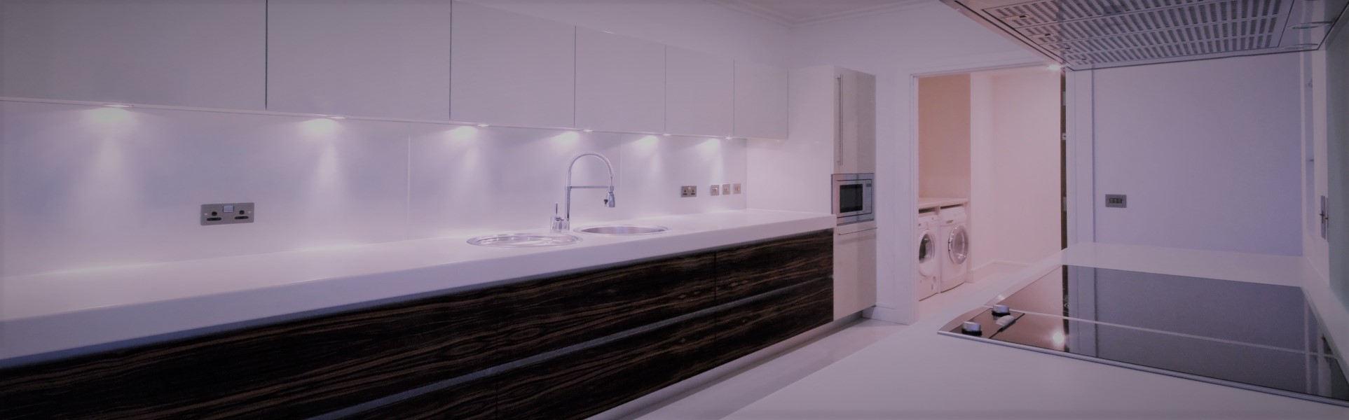 Slider, Glass Splashbacks Installed in Surbiton | Kitchen & Bathroom Styles